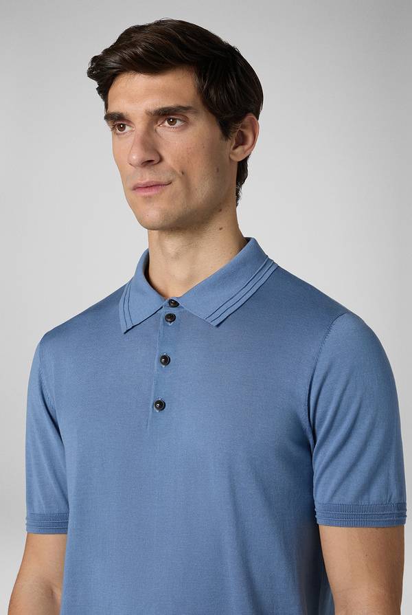 Lab. Pal Zileri Polo in cotone e tencel Italia