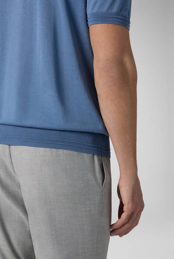 Lab. Pal Zileri Polo in cotone e tencel Italia