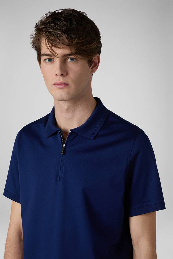Lab. Pal Zileri Polo con monogramma allover Spedizione Gratuita