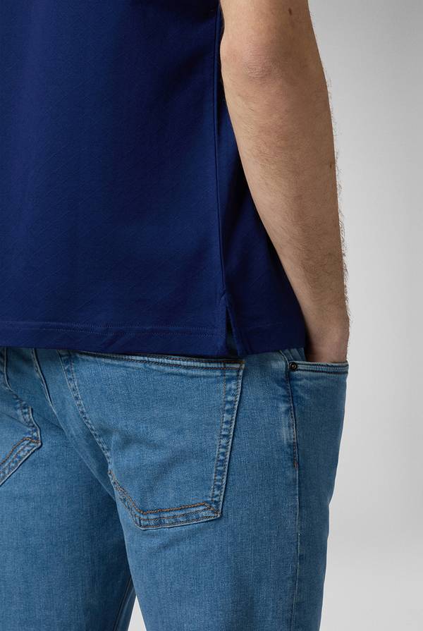 Lab. Pal Zileri Polo con monogramma allover Spedizione Gratuita