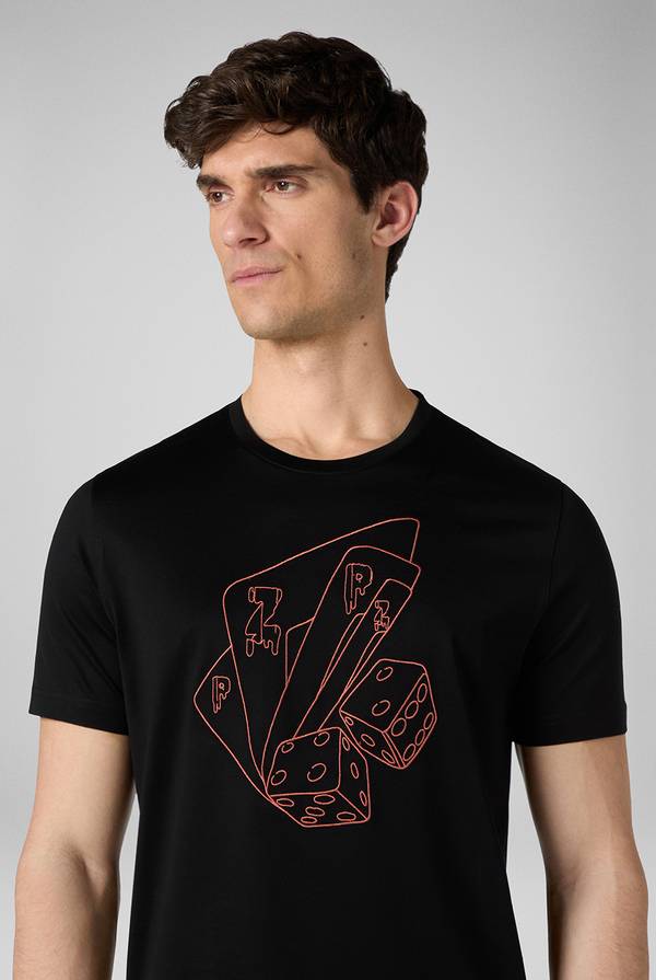 Lab. Pal Zileri Tshirt ricamata Flash Sale
