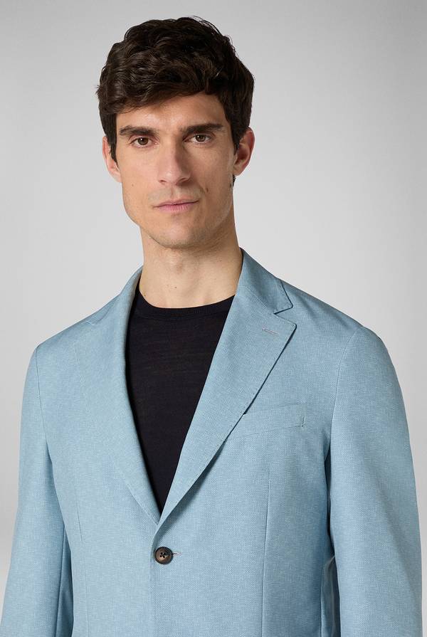 Lab. Pal Zileri Giacca Effortless in jersey stampato Fino Al -60%