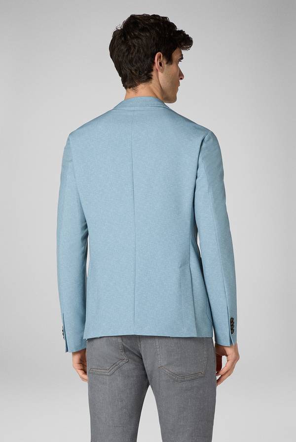 Lab. Pal Zileri Giacca Effortless in jersey stampato Fino Al -60%