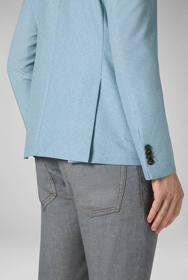 Lab. Pal Zileri Giacca Effortless in jersey stampato Fino Al -60%