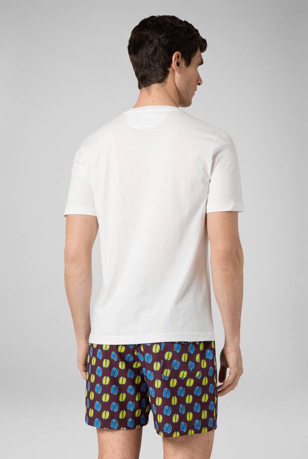 Lab. Pal Zileri tshirt in cotone con stampa astratta Outlet