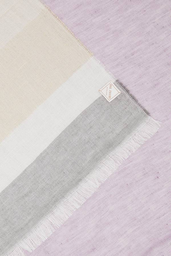 Lab. Pal Zileri Sciarpa in modal, lino e seta multicolor Shopping Online