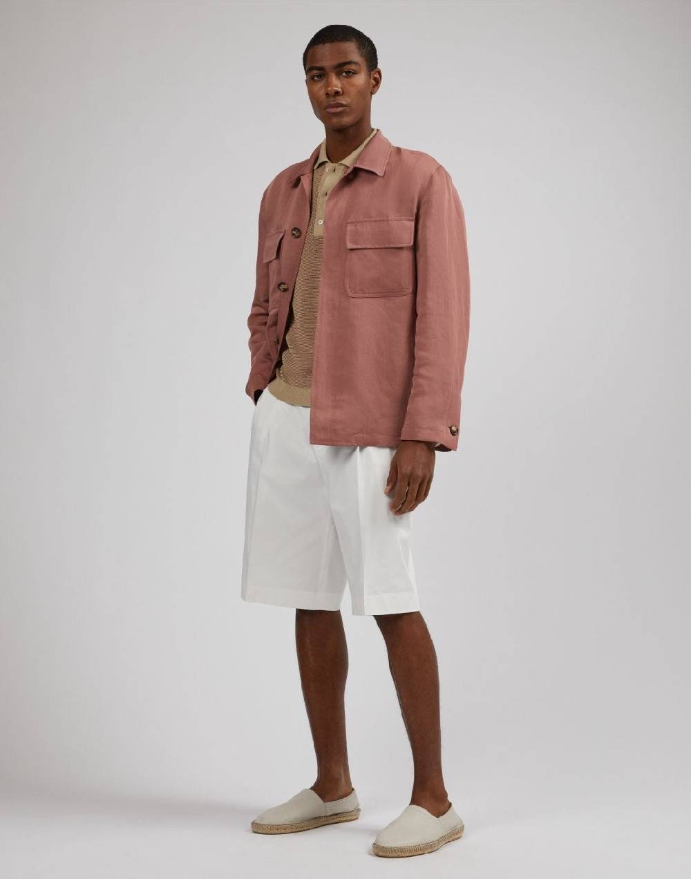 Lardini Polo bicolore con lavorazione jacquard Vendita