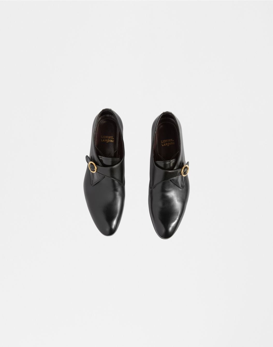 Lardini Scarpa classica in pelle con fibbia dorata Presa