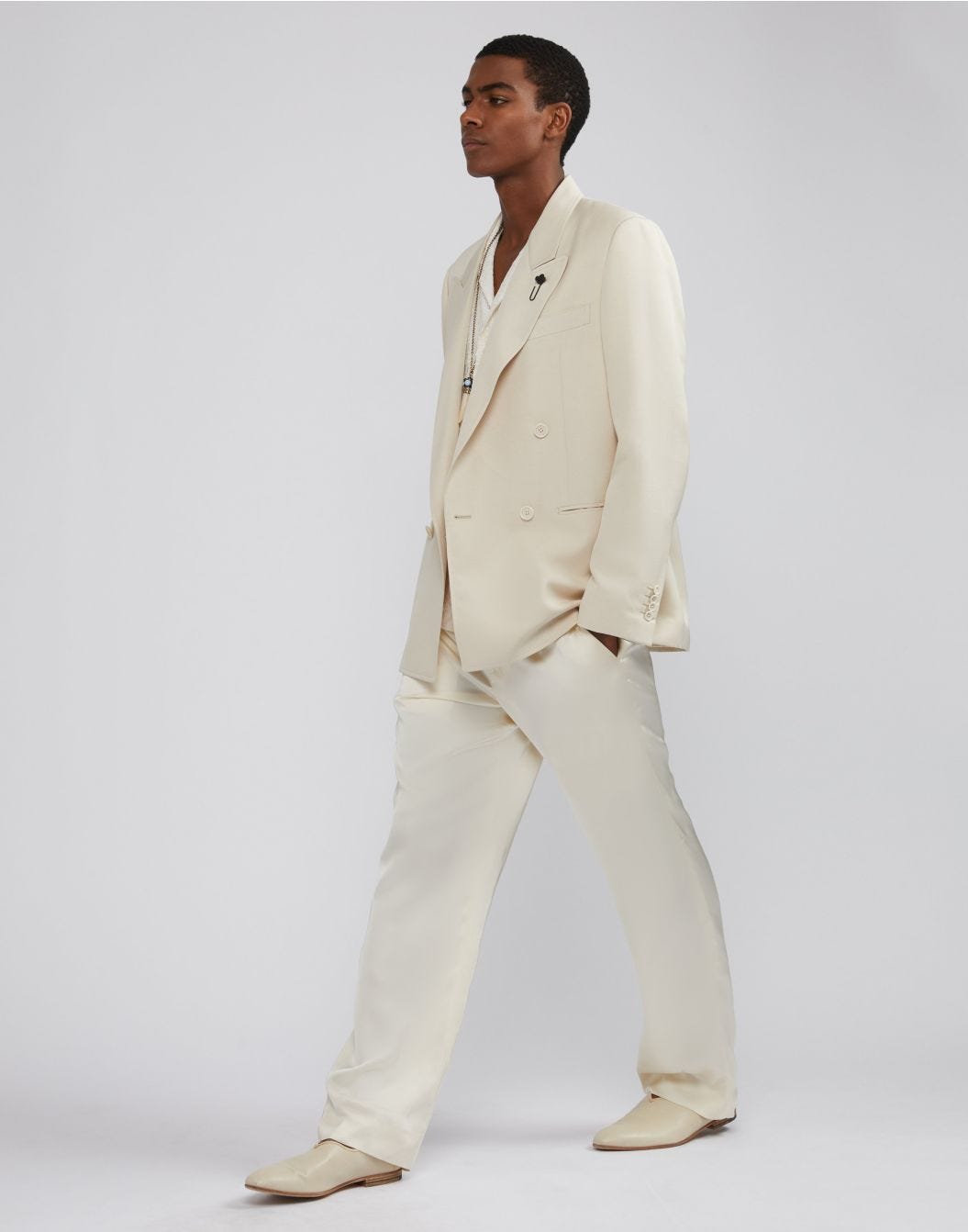 Lardini Pantalone comfort attitude in viscosa con elastico Sconto