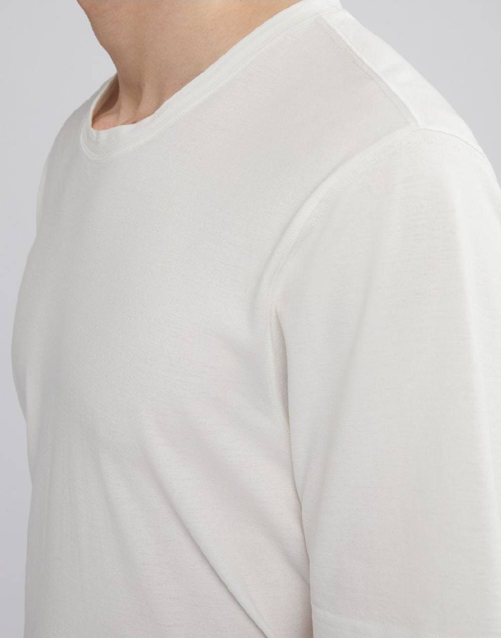 Lardini T-shirt a manica corta in filato di cotone Qualità