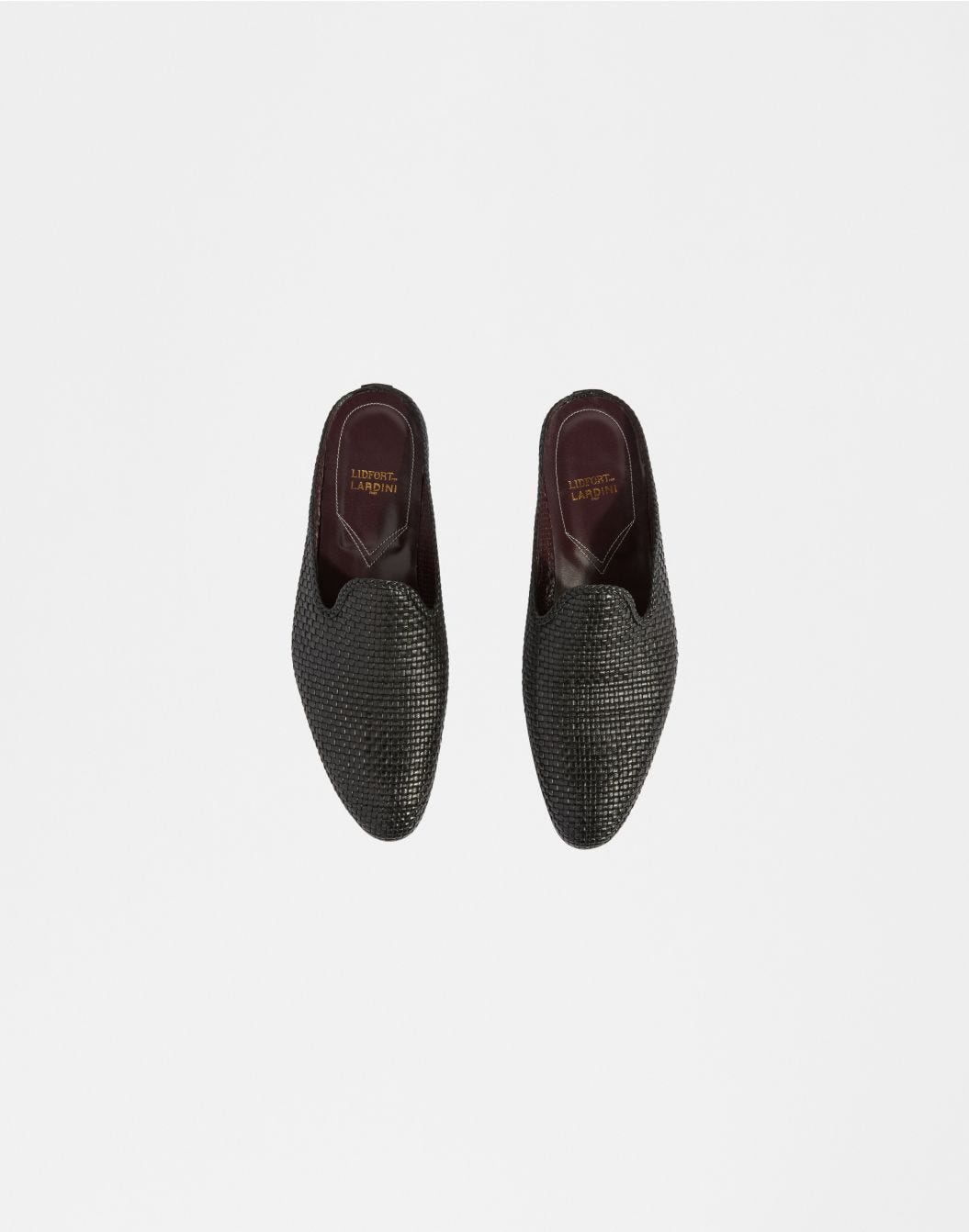 Lardini Mules in pelle di capra intrecciata Soddisfazione Garantita