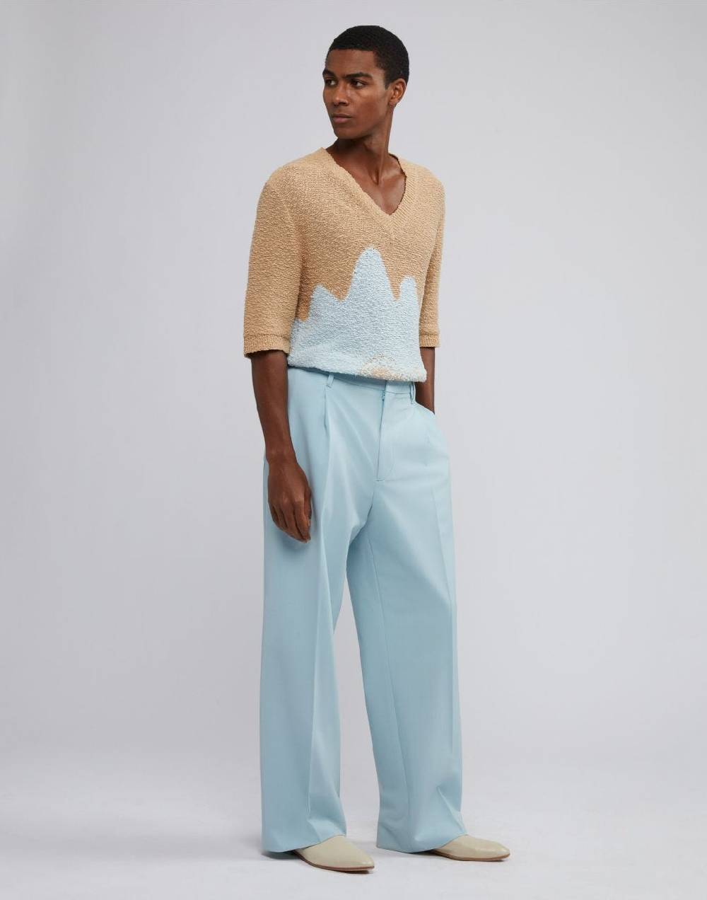 Lardini Pantalone comfort celeste Acquista Ora