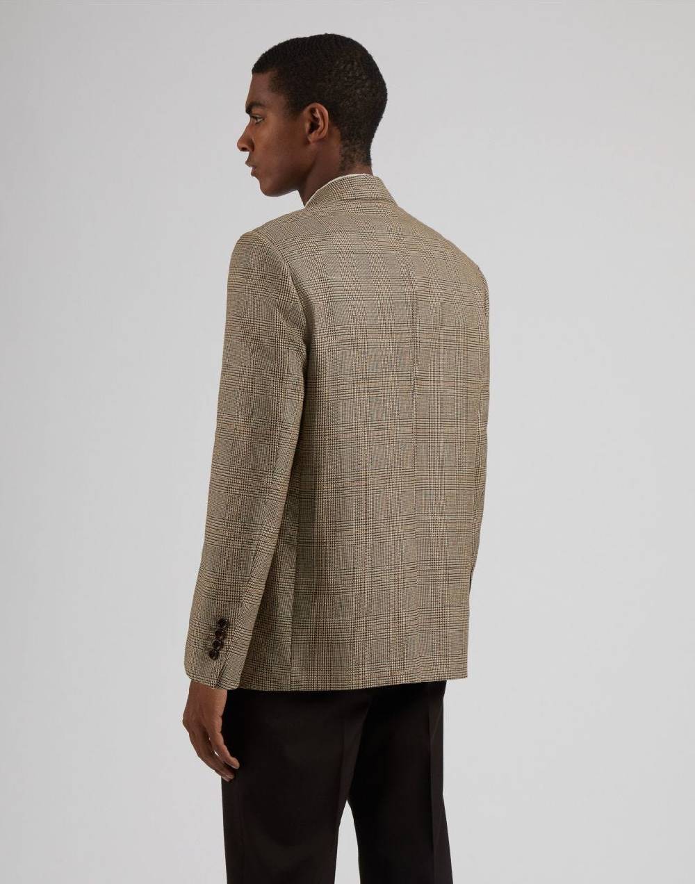 Lardini Giacca monopetto attitude in lana con disegno galles Affare Del Giorno