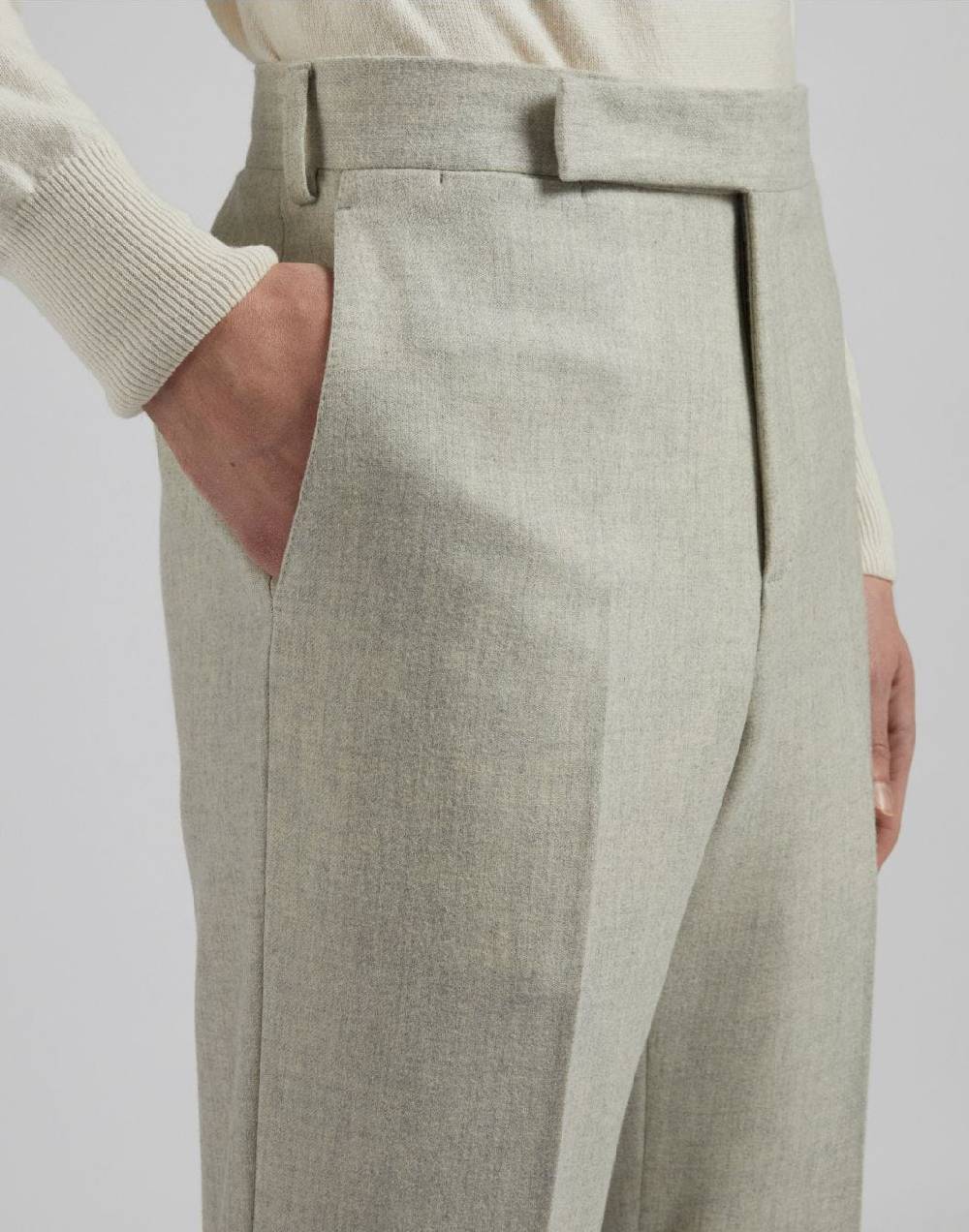 Lardini Abito linea feeling in cashmere light-flannel color panna Sottocosto