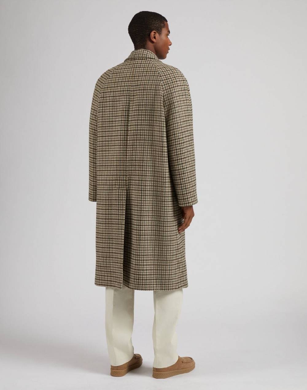 Lardini Cappotto doppiopetto fantasia in lana cashmere I Più Venduti