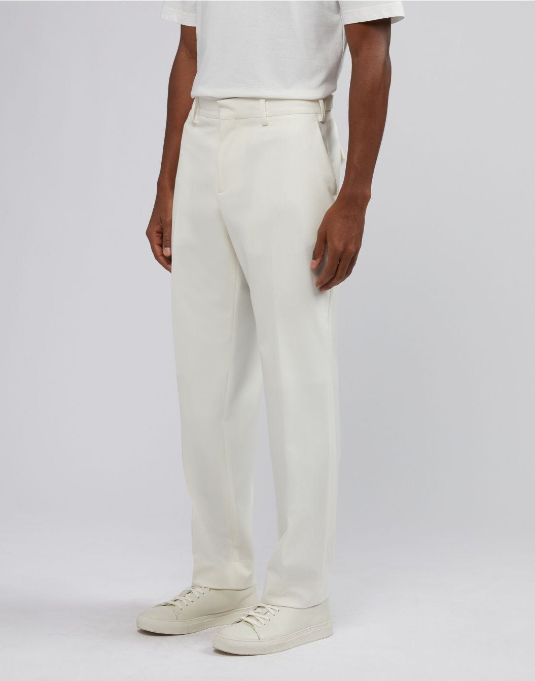 Lardini Pantalone panna senza pinces Nuova