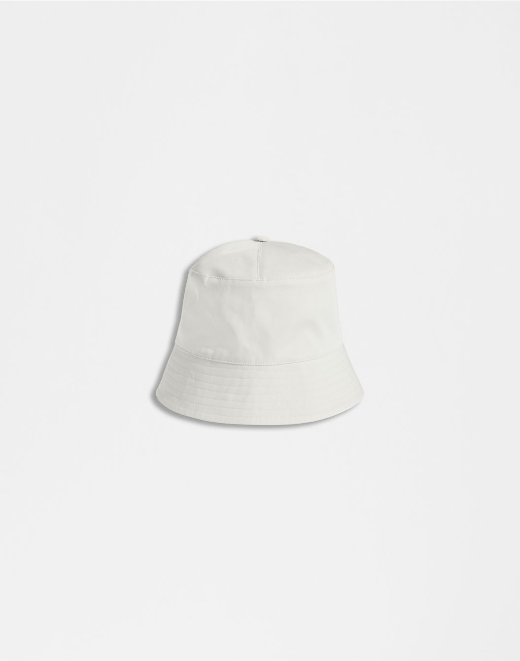Lardini Cappello da pescatore in drill di cotone stretch bianco 2025