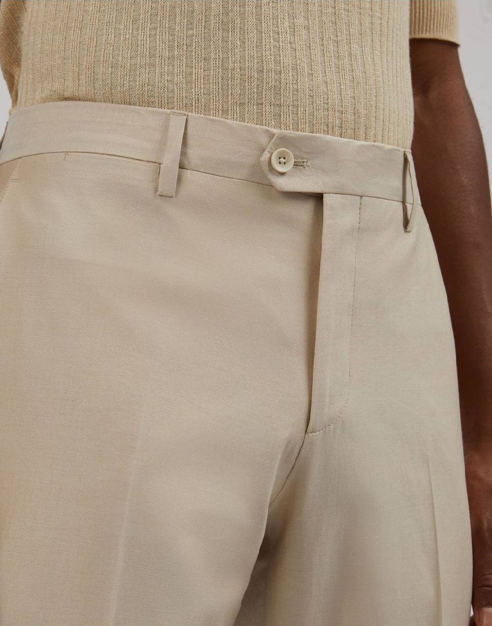 Lardini Abito special line in twill di cotone beige In Linea