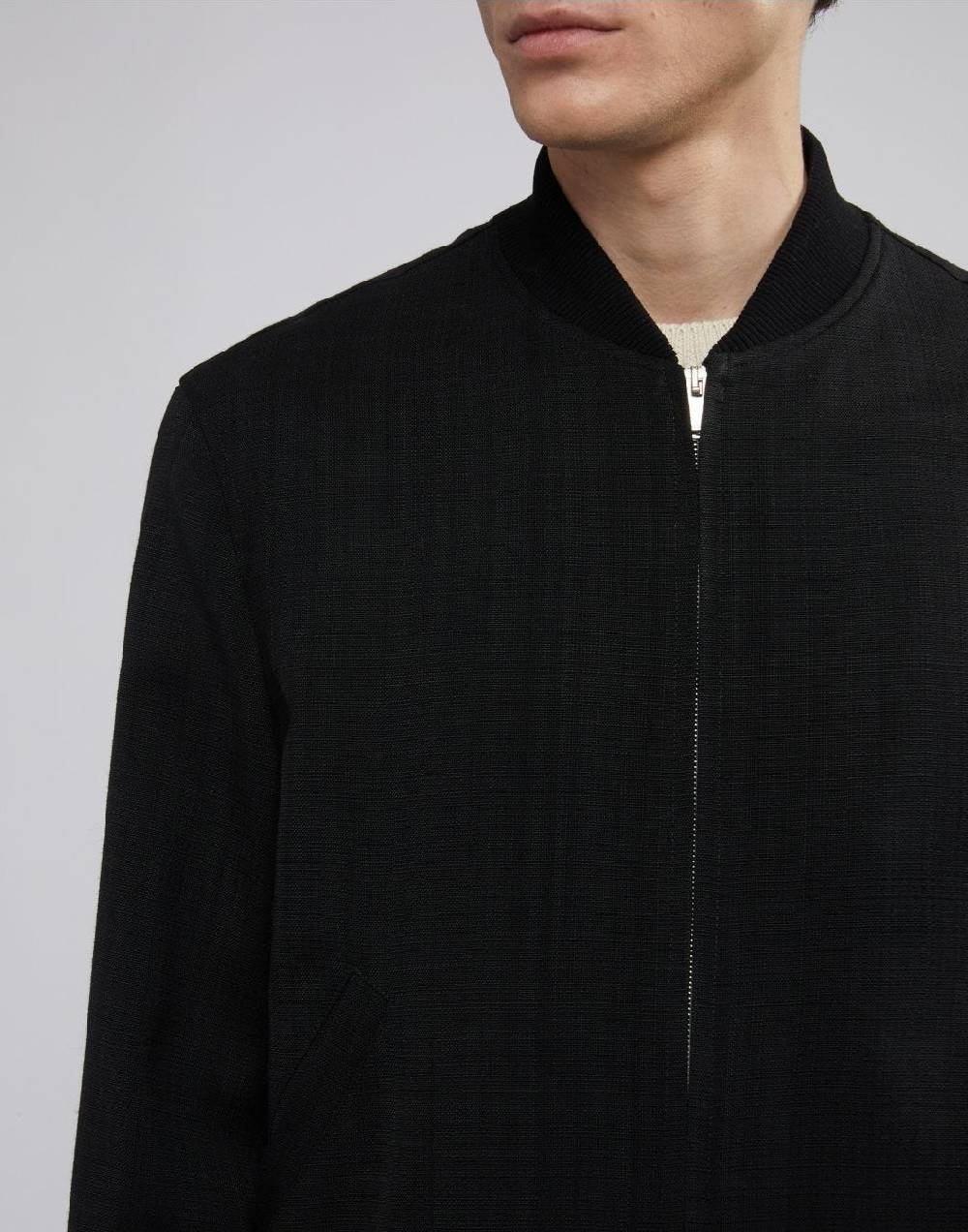 Lardini Varsity attitude nero decostruito in viscosa Promozione
