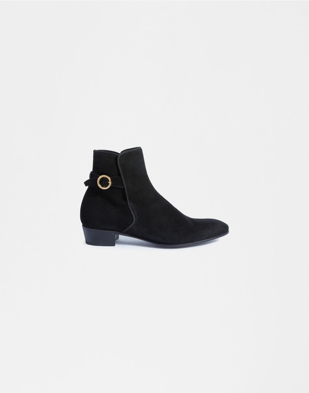 Lardini Stivaletto nero in pelle scamosciata Flash Sale
