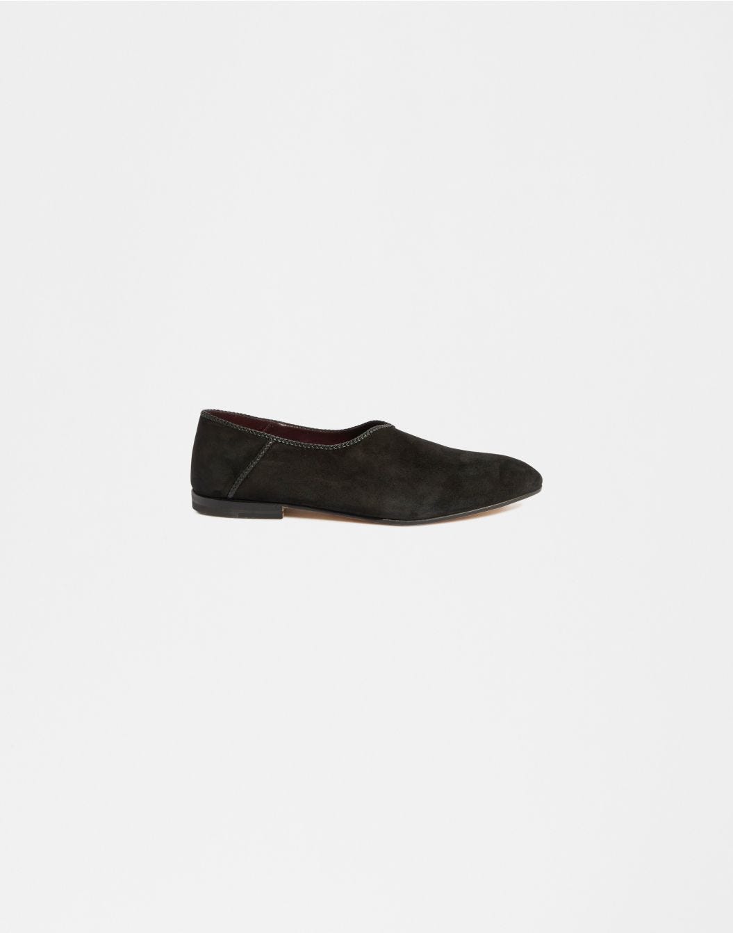Lardini Babouche in pelle di vitello con bordo intrecciato Sconto