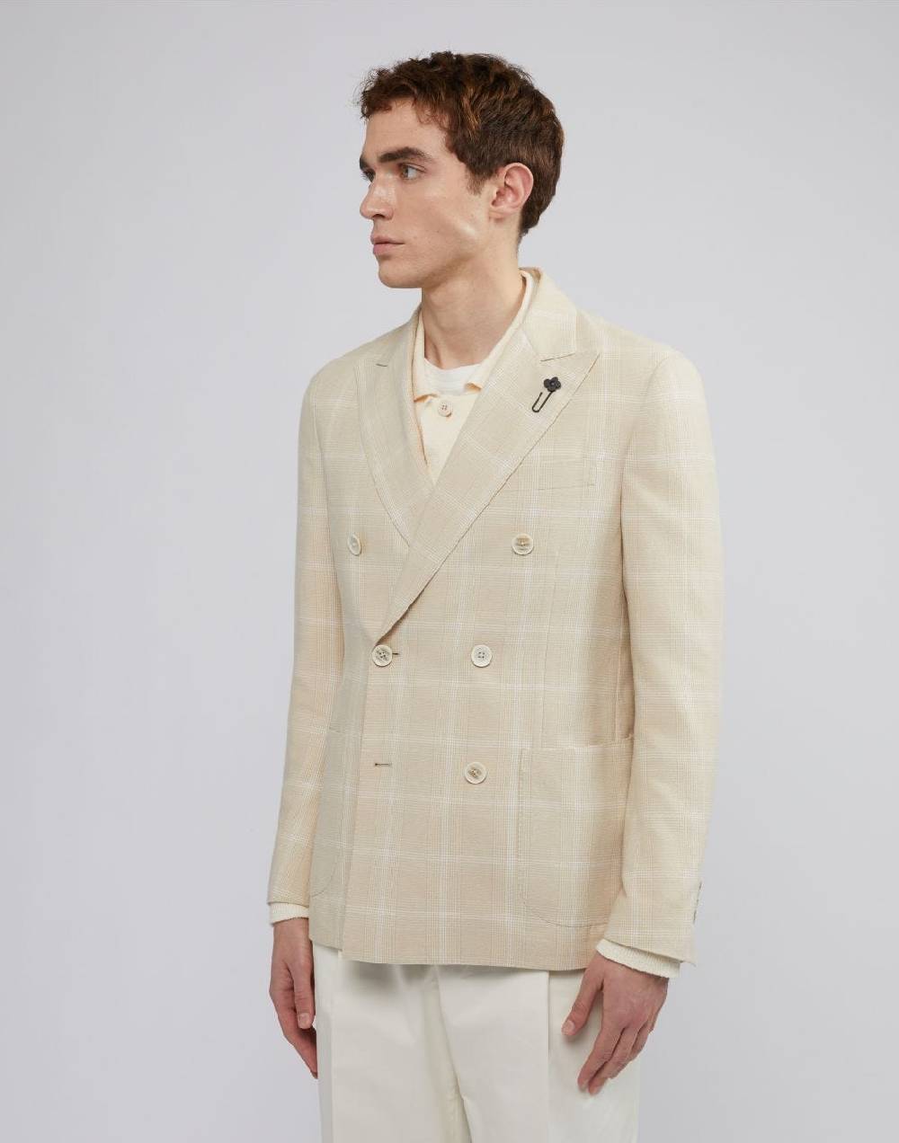 Lardini Blazer doppiopetto macro galles special line Italia