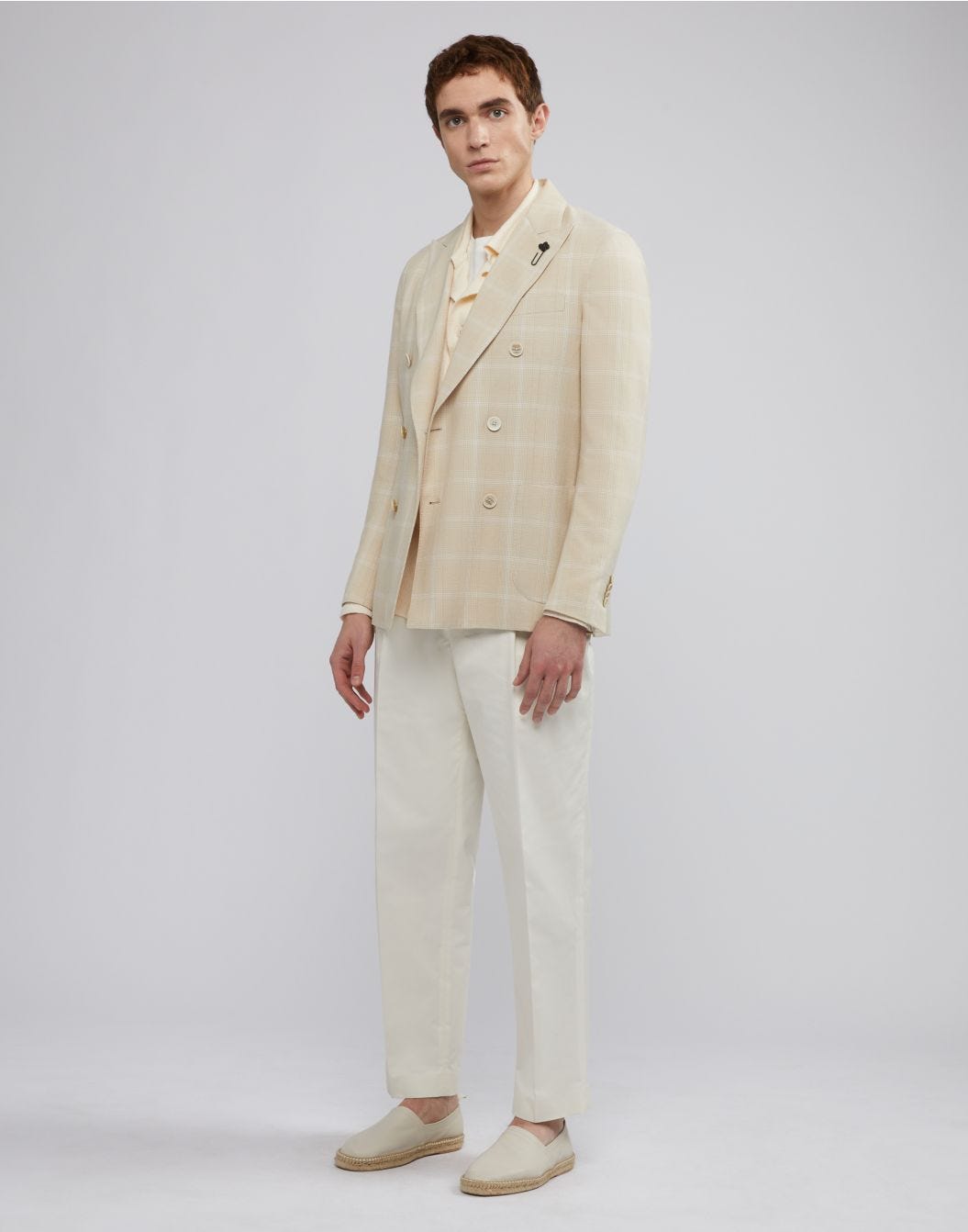 Lardini Blazer doppiopetto macro galles special line Italia