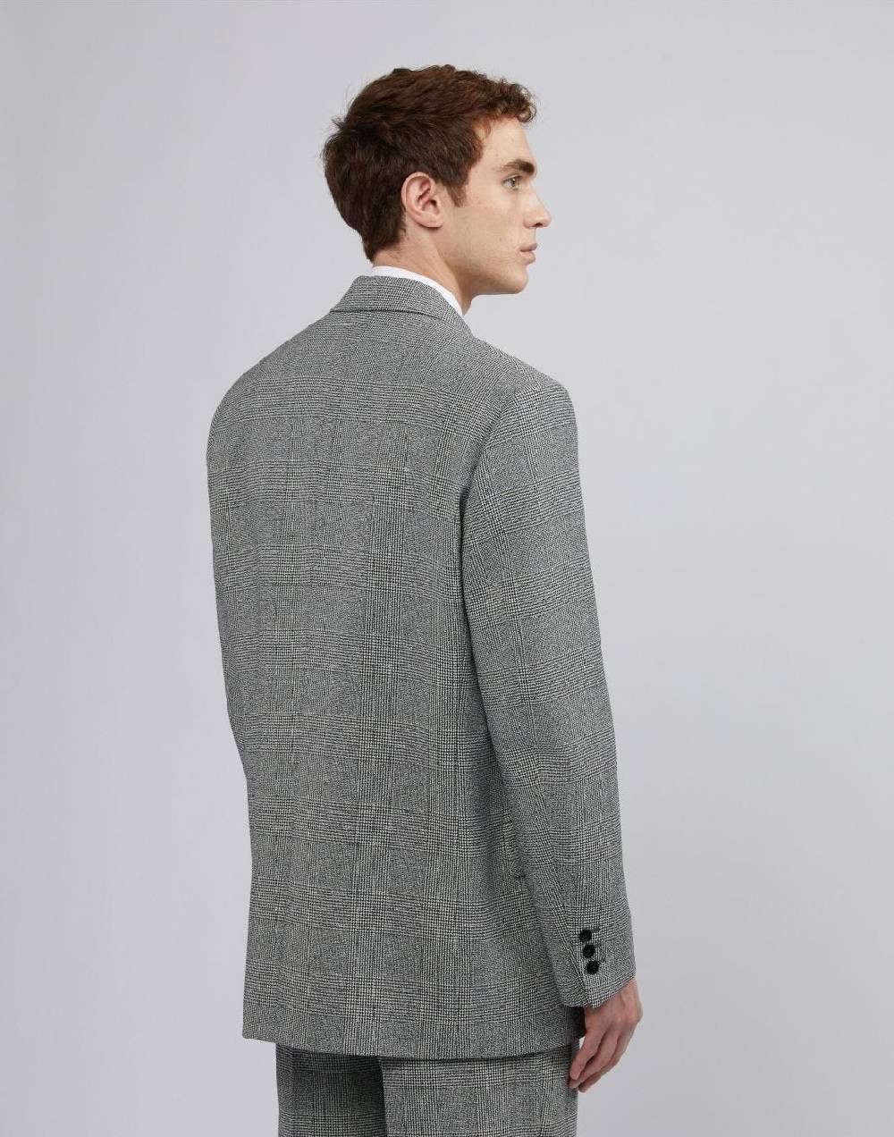 Lardini Blazer doppiopetto principe di galles fit boxy In Linea