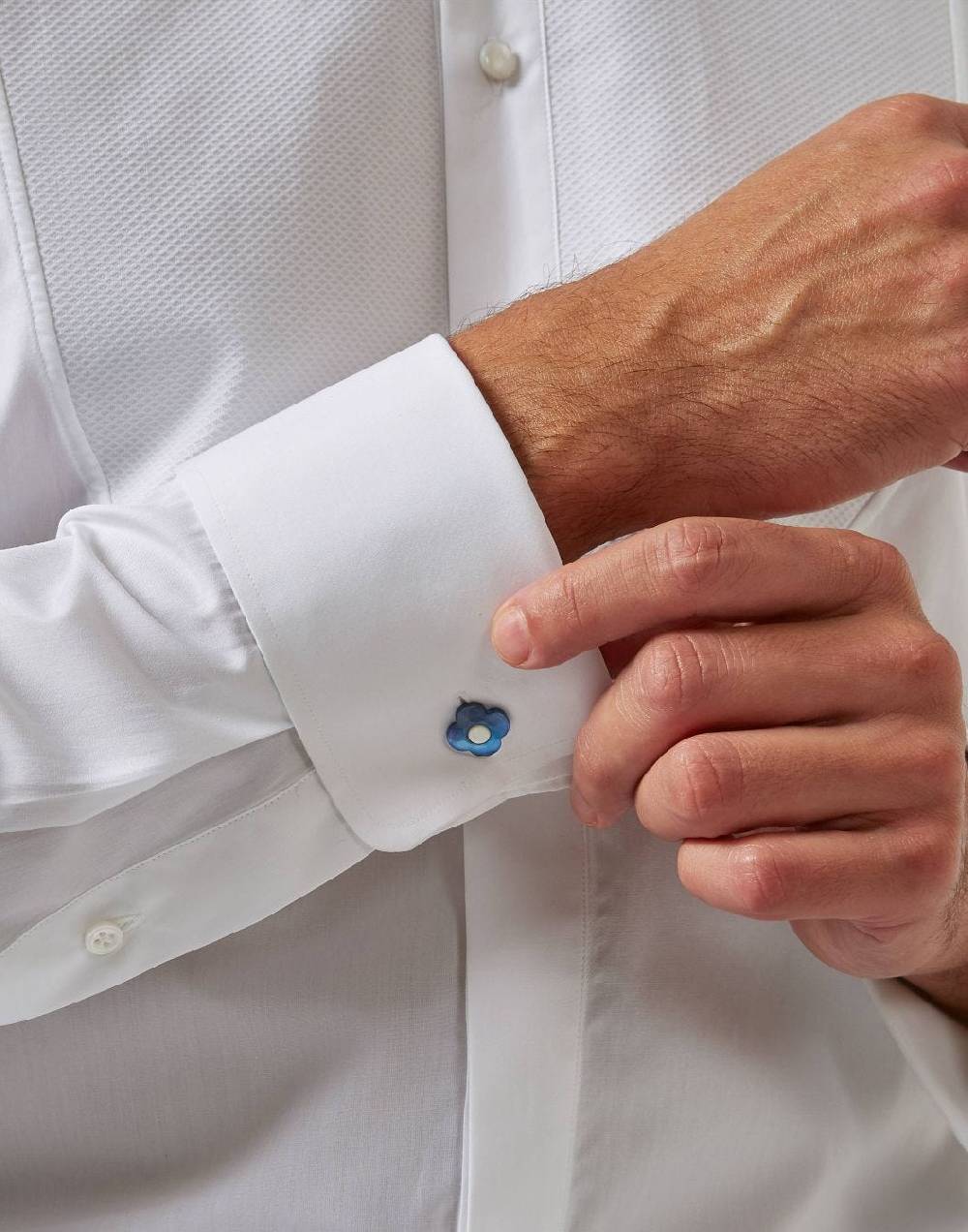 Lardini Gemelli in madreperla blu e bianchi Promozione Limitata