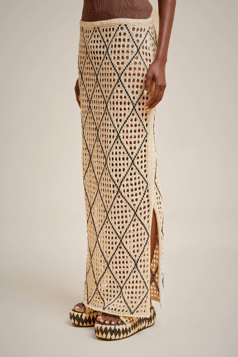 Liviana Conti GONNA PUNTO TRAFORAT S4LL4SD75W44-Y.XS Online