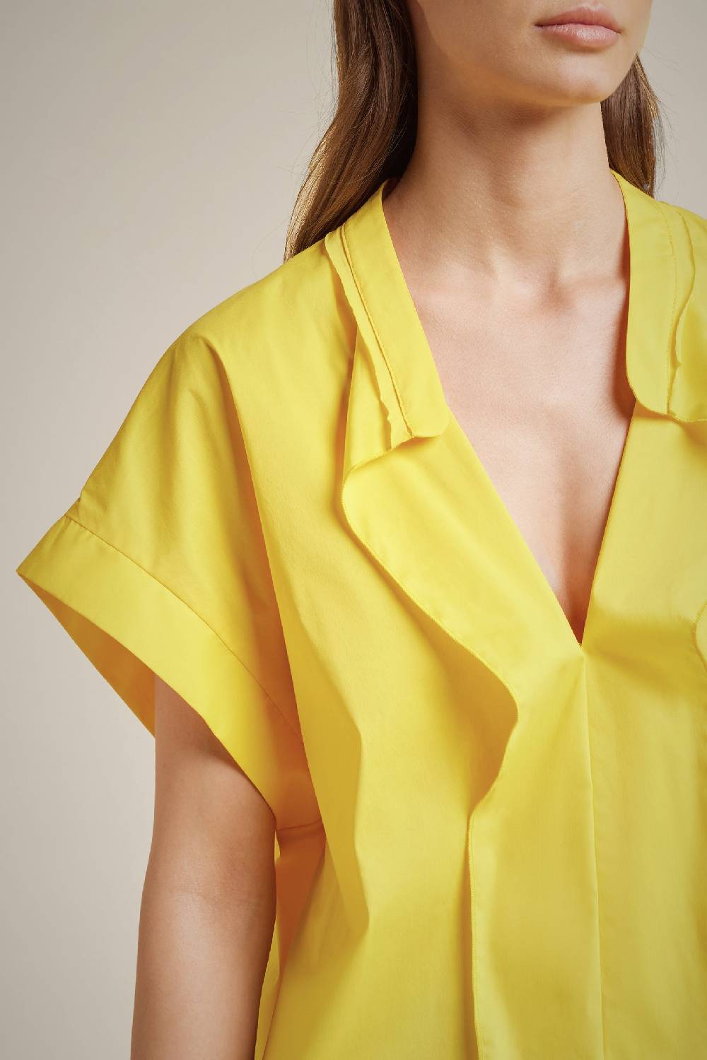 Liviana Conti CAMICIA CON VOLANT S4LL4SK11B03-0.38 Shopping Online