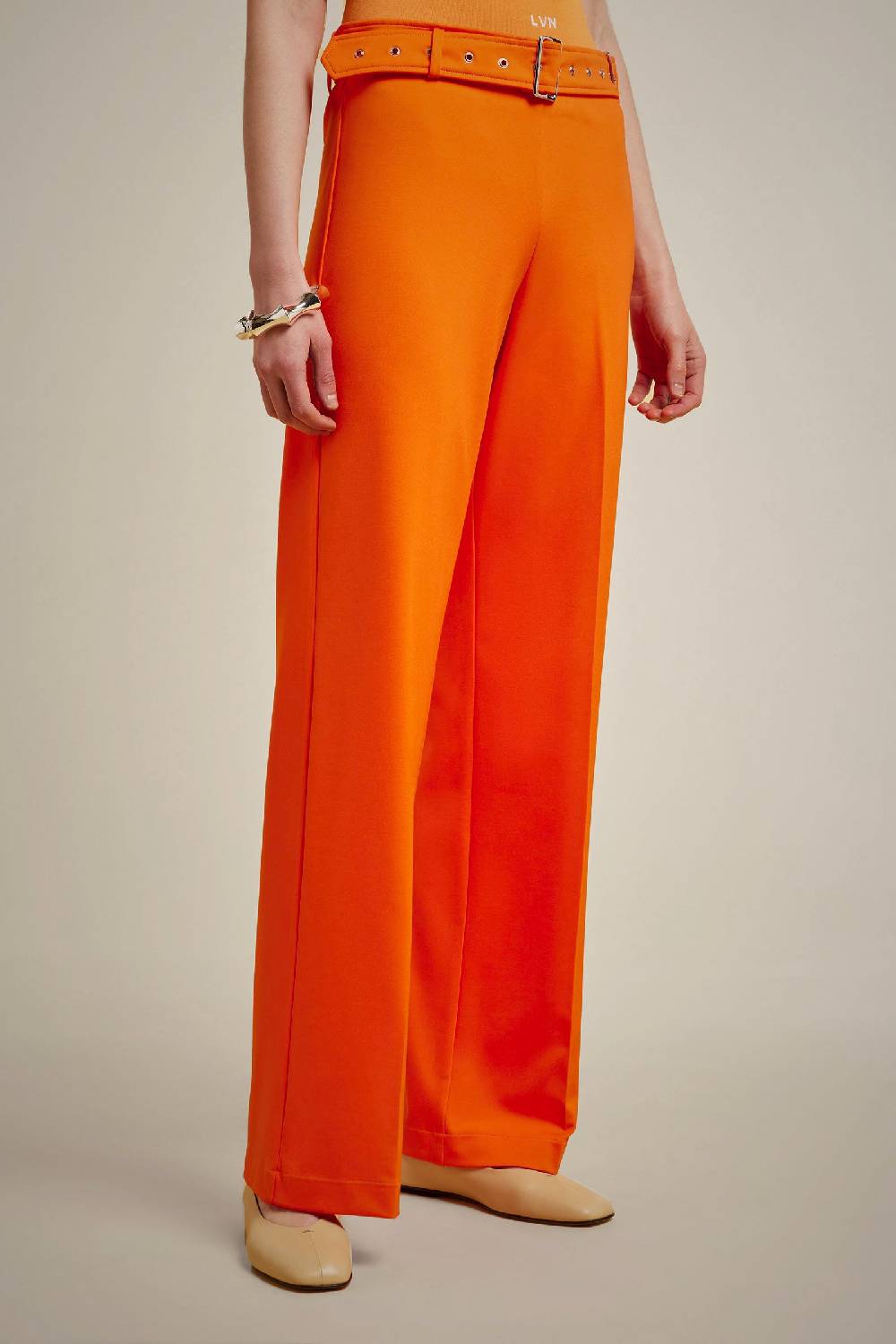 Liviana Conti PANTALONE CON CINTUR S4FF4SM42C54-0.38 Economico