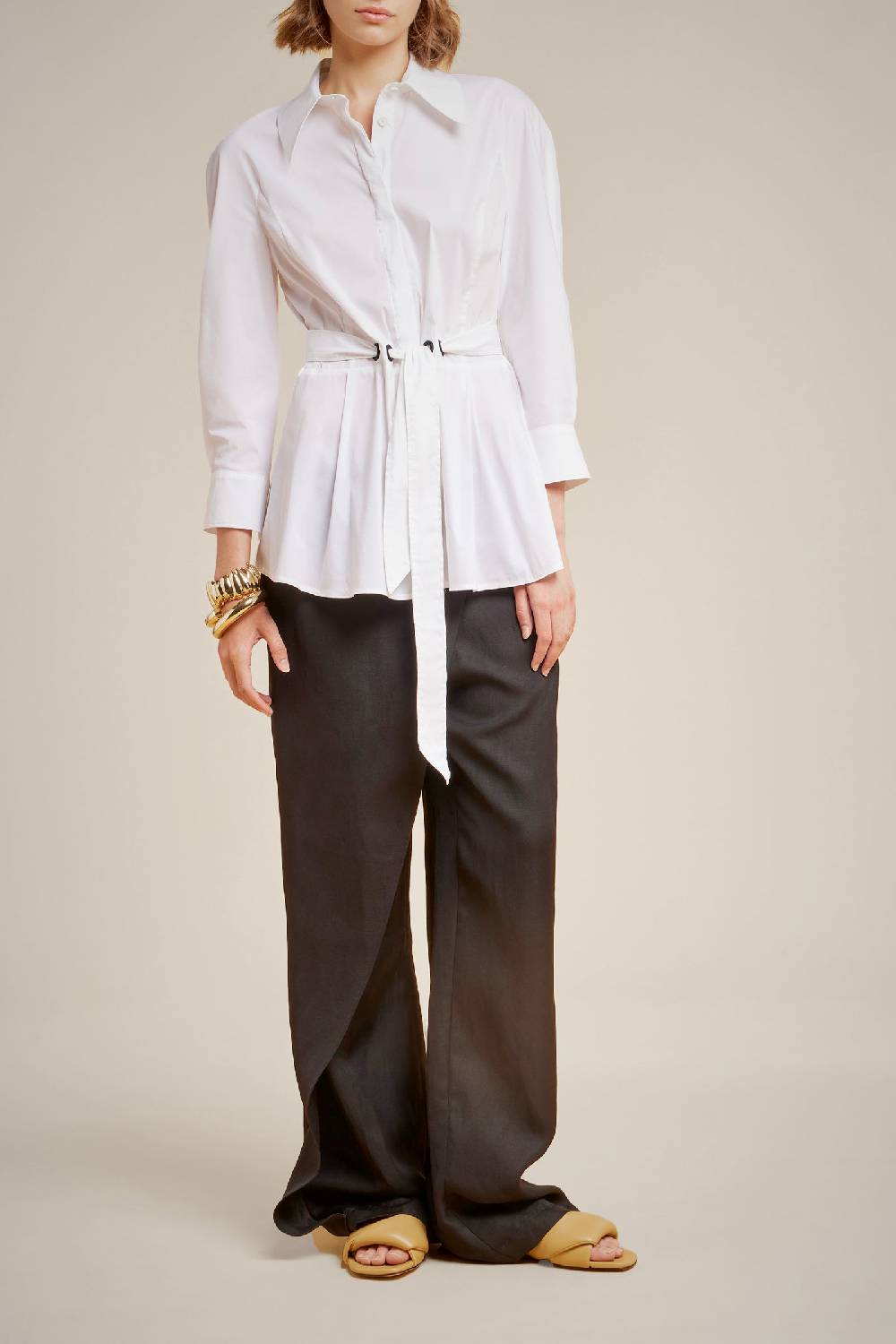 Liviana Conti CAMICIA CON FIOCCO S4LL4SK16A01-0.38