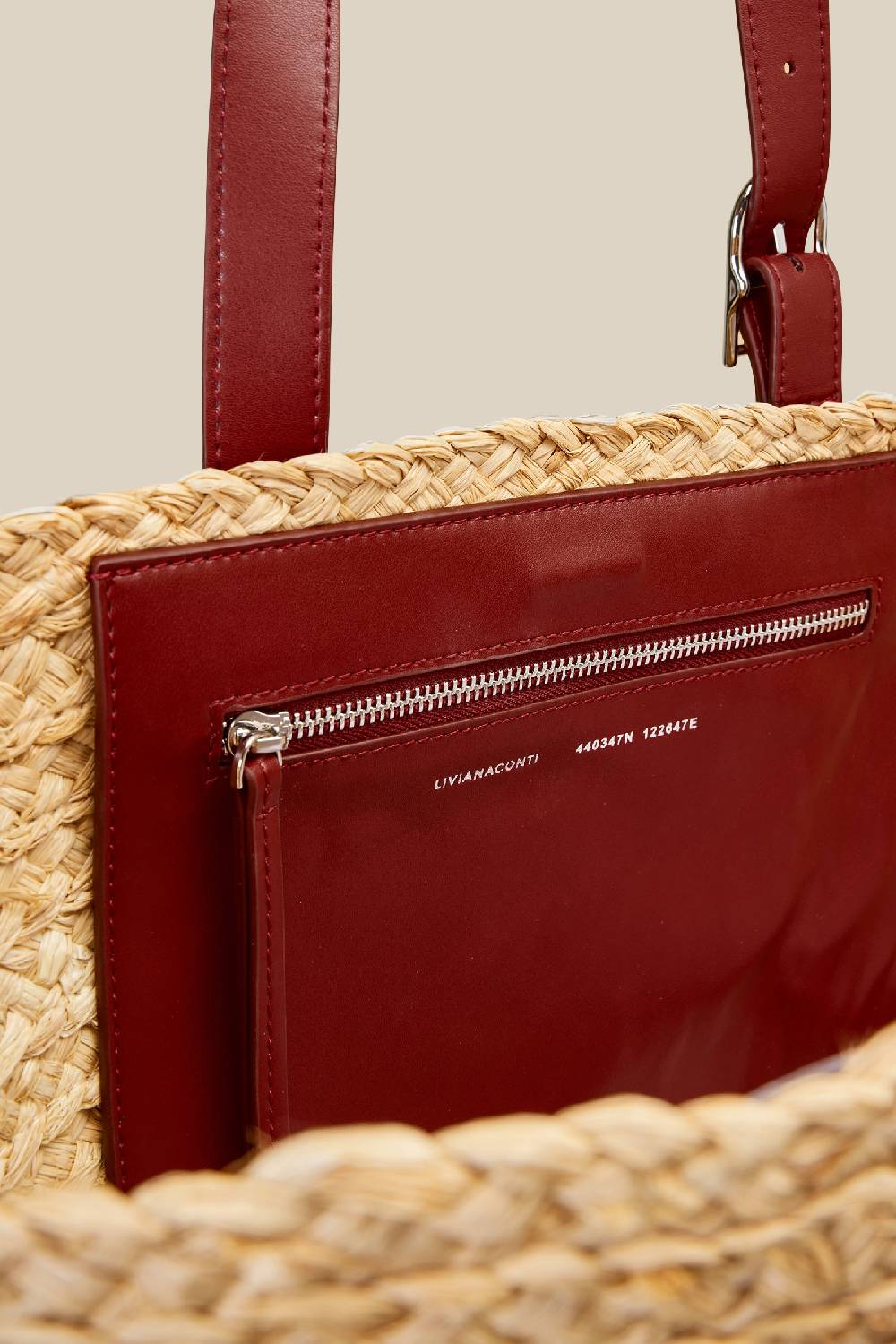 Liviana Conti MAXI TOTE RAFIA S4AA4SA61A15D1.NR I Più Venduti