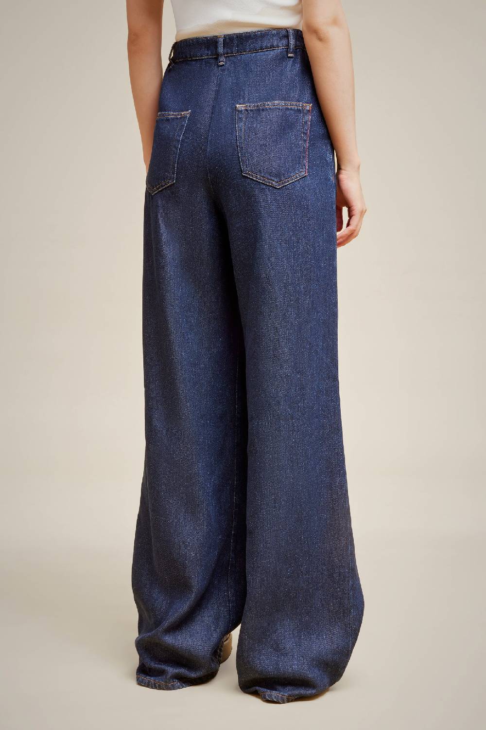 Liviana Conti WIDE-LEG JEANS S4LL4SY86Z83-0.27 Italy
