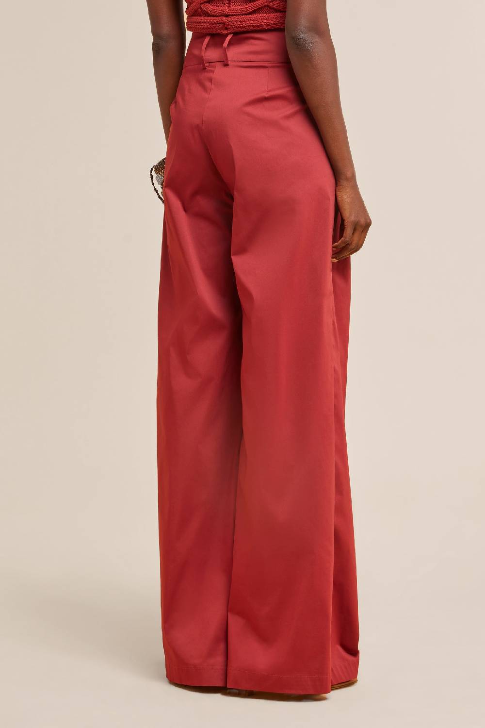 Liviana Conti PANTALONE PALAZZO S4LL4SK88D41-2.38 Nuovo