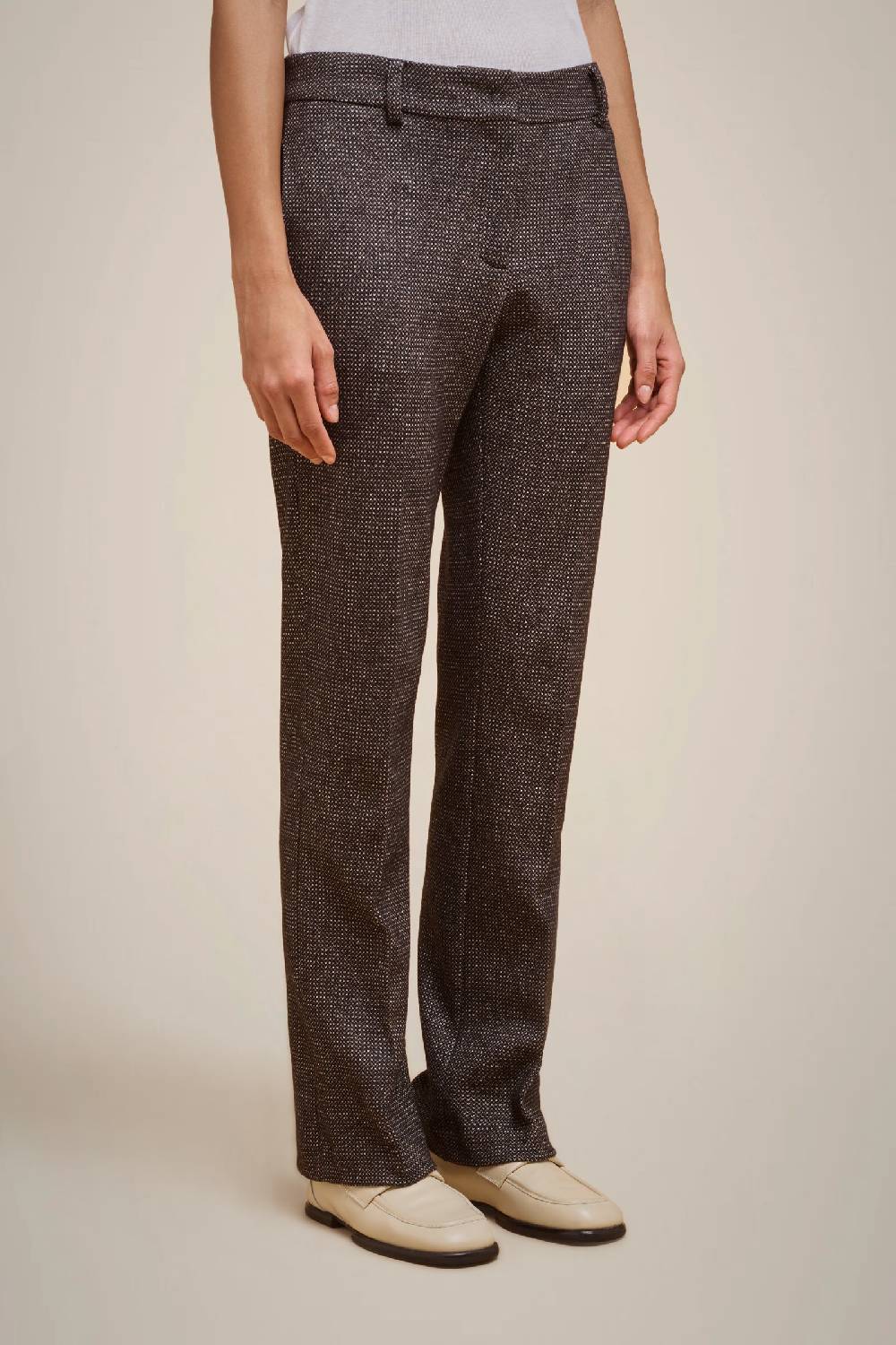 Liviana Conti PANTALONE PANNO CASHMERE W4FF4WL33SAL-3.38 Pezzi Unici