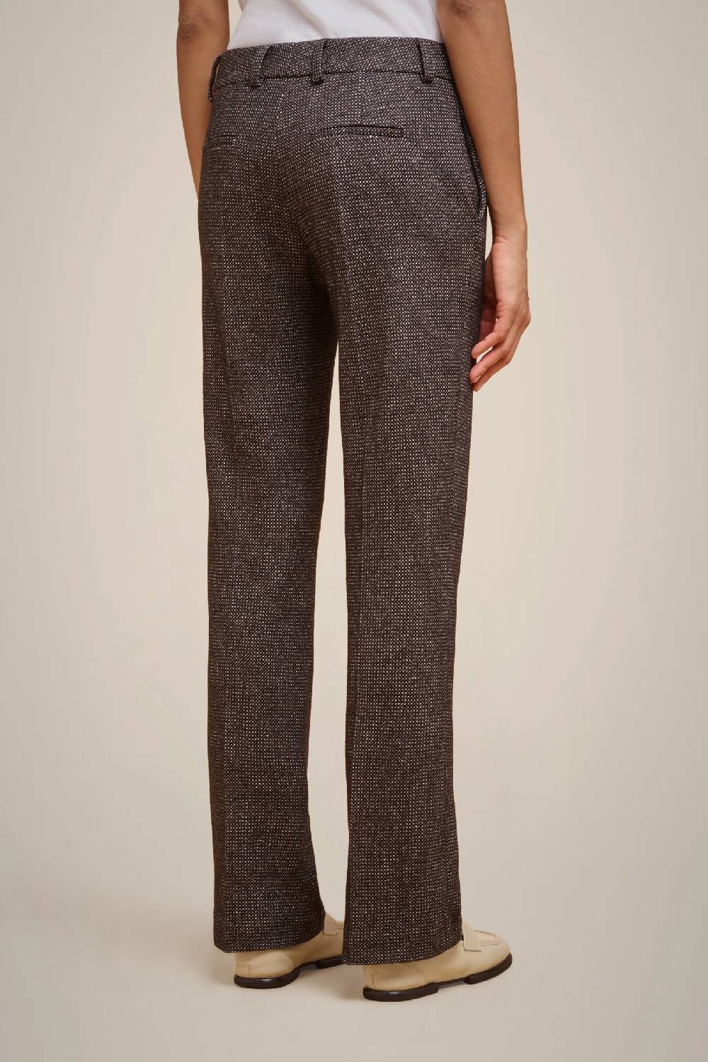 Liviana Conti PANTALONE PANNO CASHMERE W4FF4WL33SAL-3.38 Pezzi Unici