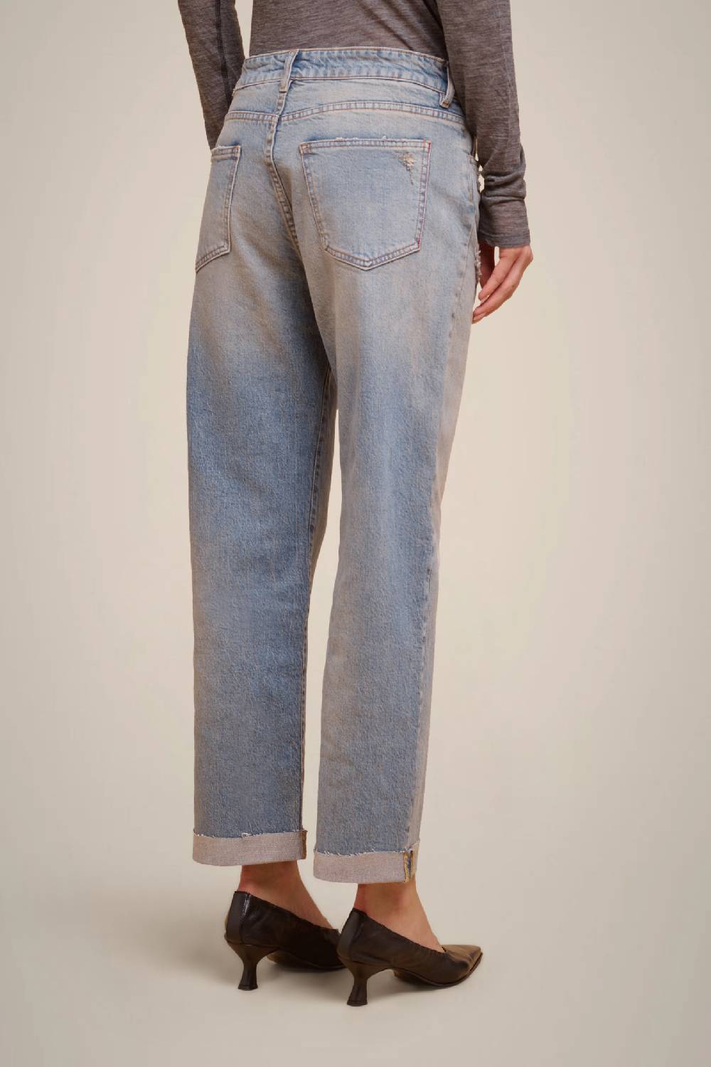 Liviana Conti JEANS BOY FIT W4FF4WY62Z77-0.26 Sottocosto