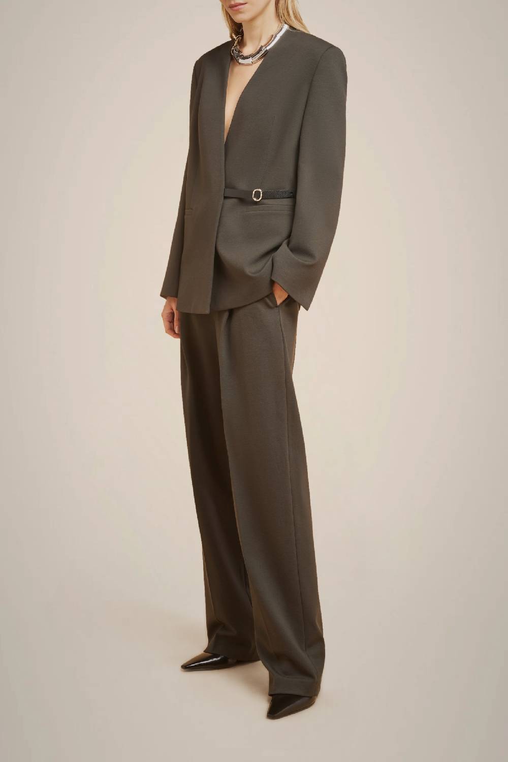 Liviana Conti PANTALONE IN PUNTO MILANO W4FF4WI48S89-0.38