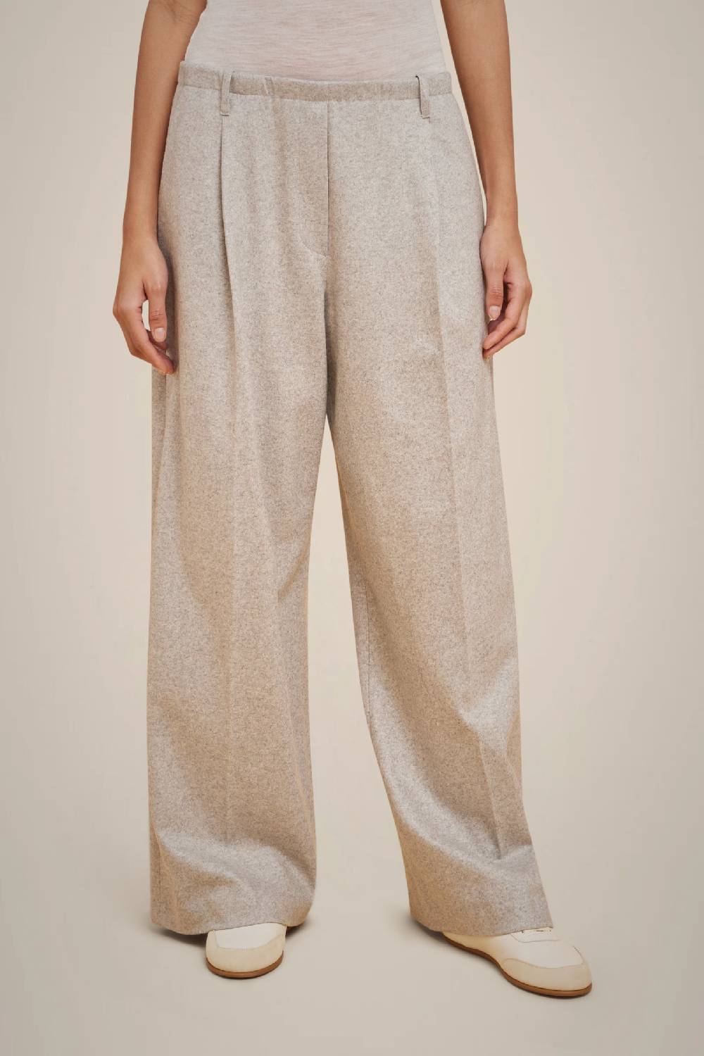 Liviana Conti PANTALONE PIEGHE IN PANNO CASHMERE W4FF4WN37X47-0.38 Hotsell