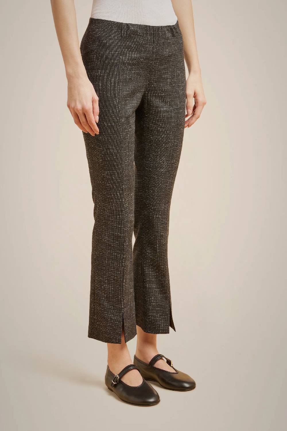 Liviana Conti PANTALONE TROMBETTA CON SPACCO W4LL4WP80MEL03.38 Moda