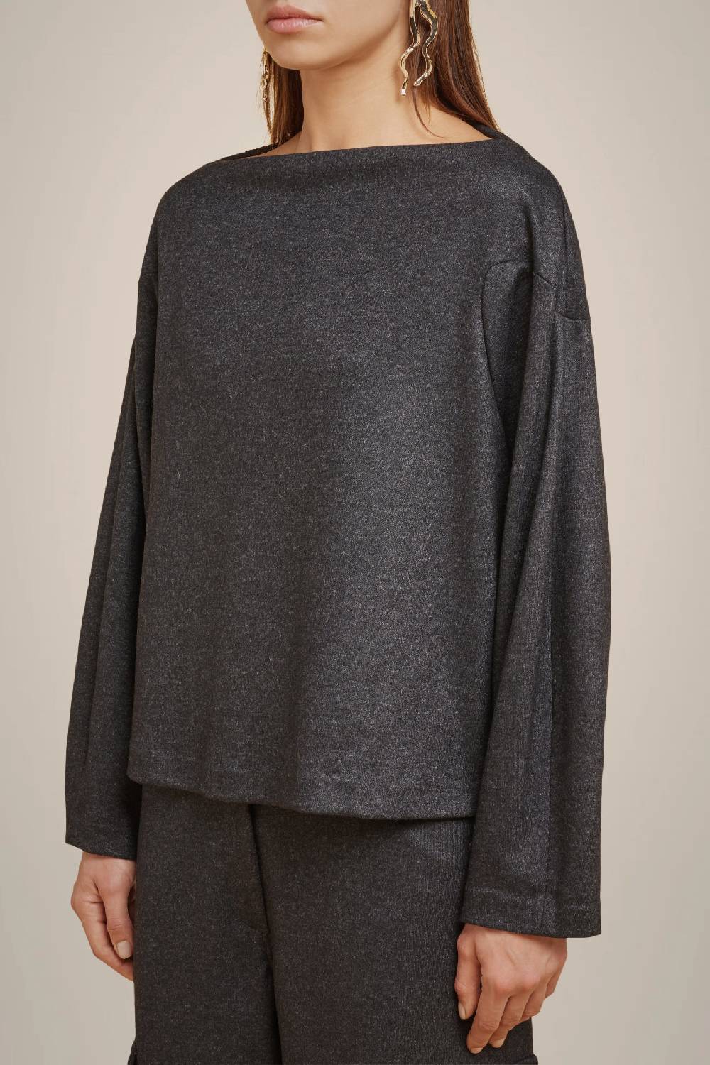 Liviana Conti BLUSA PANNO CASHMERE W4FF4WN06Y49-0.38 Consegna Veloce
