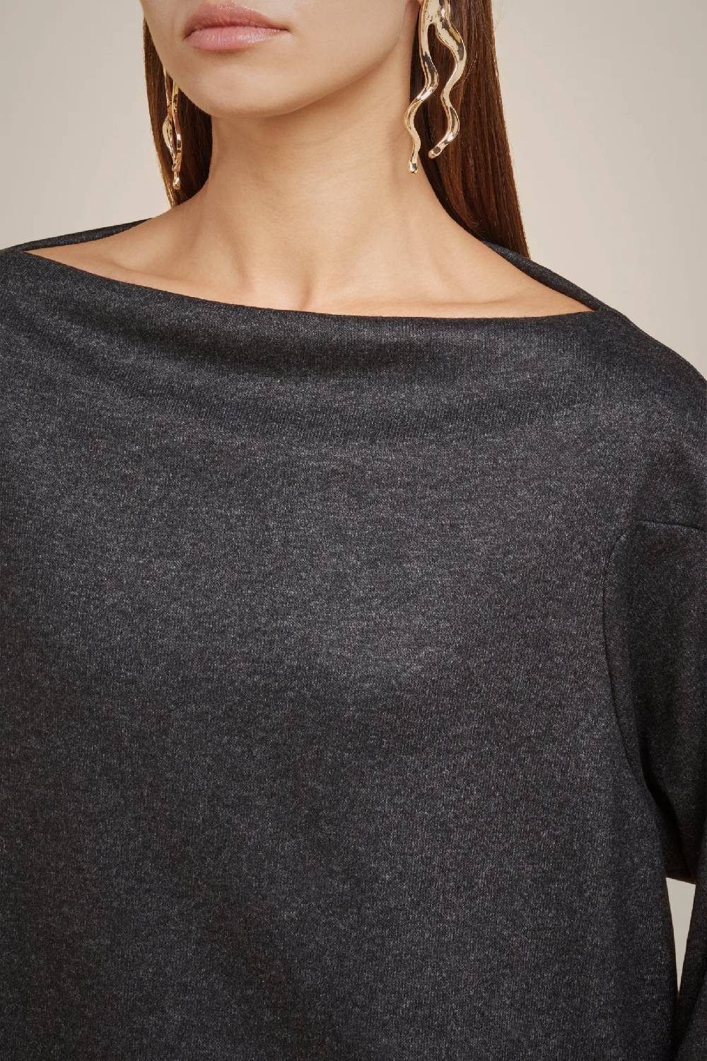 Liviana Conti BLUSA PANNO CASHMERE W4FF4WN06Y49-0.38 Consegna Veloce