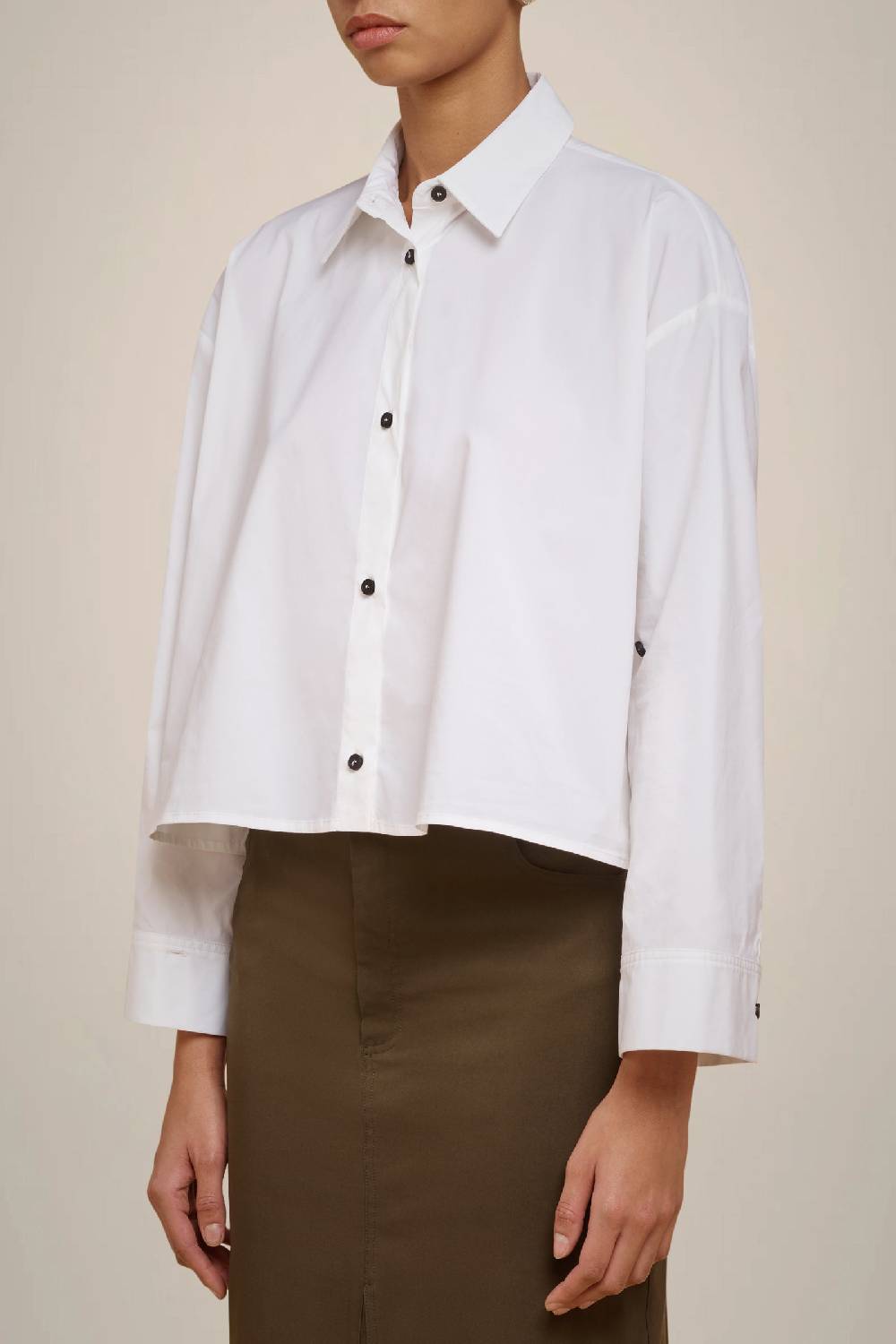 Liviana Conti CAMICIA TELA DI COTONE W4FF4WK05A01-0.38 Sottocosto