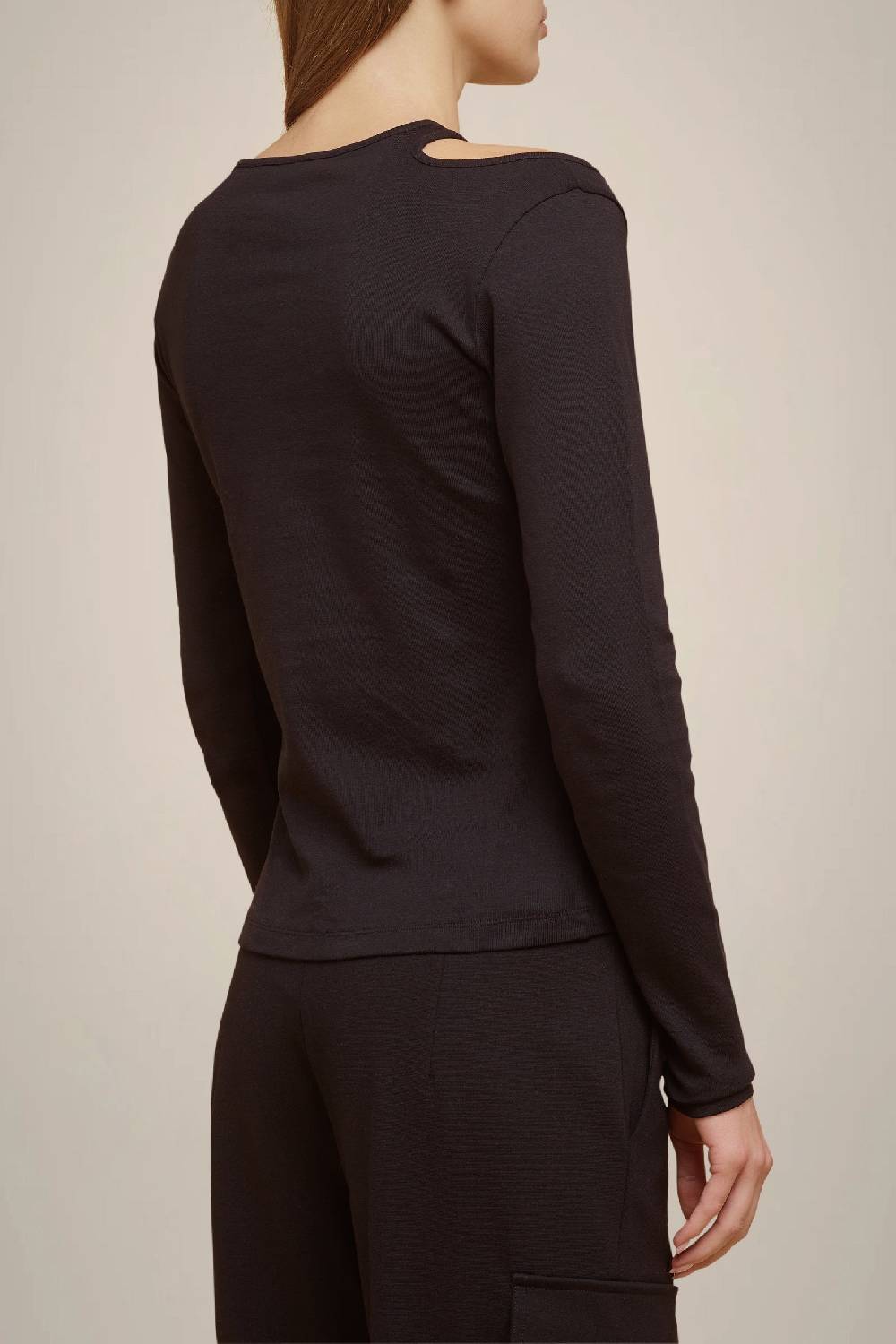 Liviana Conti T-SHIRT CUT-OUT A COSTINE W4FF4WW85Y69-0.XS Outlet