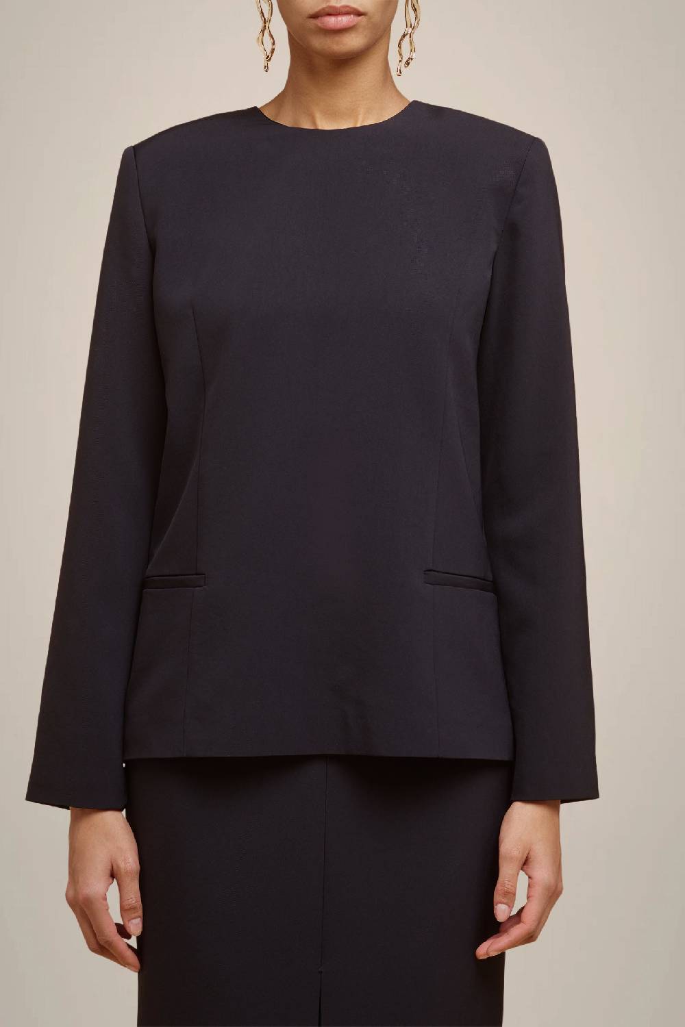 Liviana Conti BLUSA GIROCOLLO W4FF4WQ32Y69-0.38 In Vendita