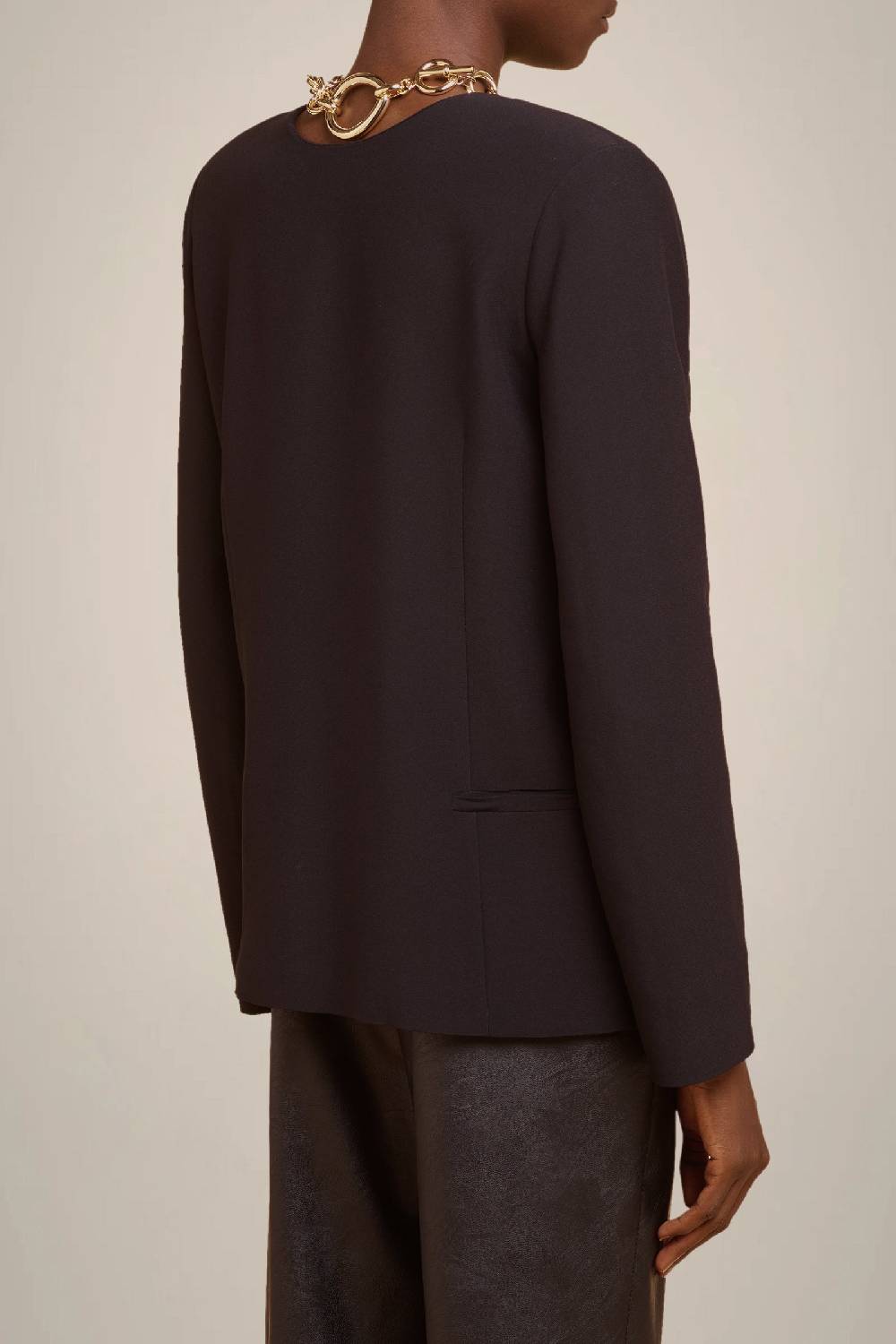 Liviana Conti BLUSA GIROCOLLO W4FF4WS20Y69-0.38 Saldi