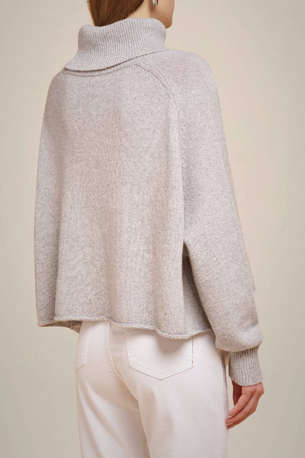 Liviana Conti MAGLIA CASHMERE PAILLETTES W4FF4WG45X47-Z.XS Saldi Di Fabbrica