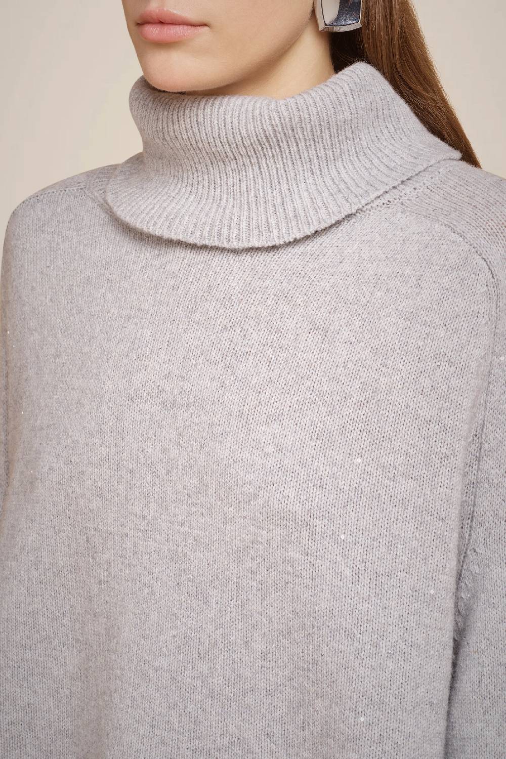 Liviana Conti MAGLIA CASHMERE PAILLETTES W4FF4WG45X47-Z.XS Saldi Di Fabbrica